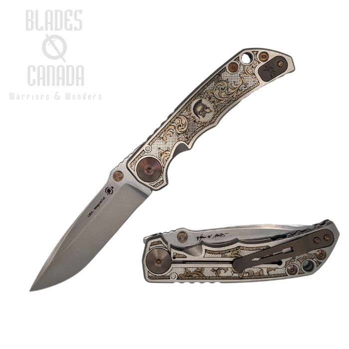 Spartan Blades Harsey Special Edition Folding Knife, Magnacut, Flourishes,